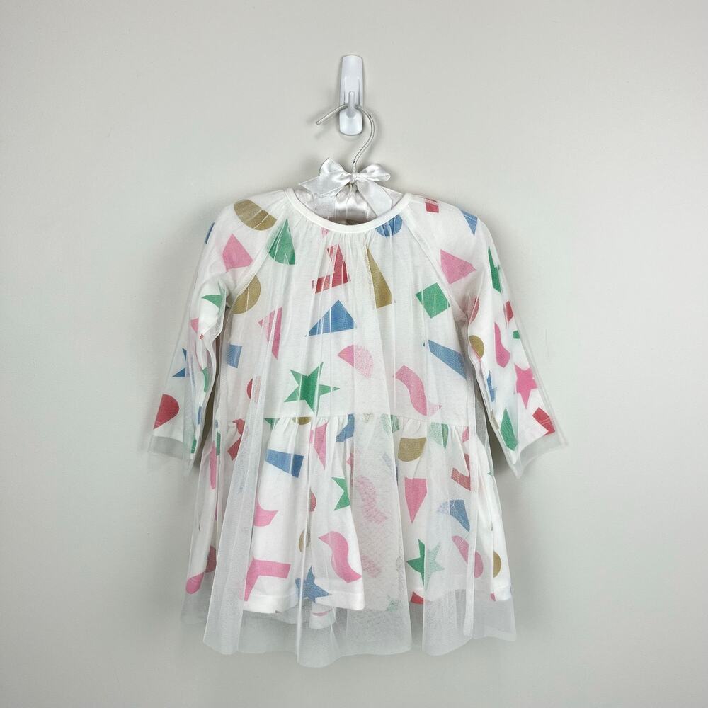 Stella McCartney Kids Baby Stickers Tulle Dress 12 Months NWT